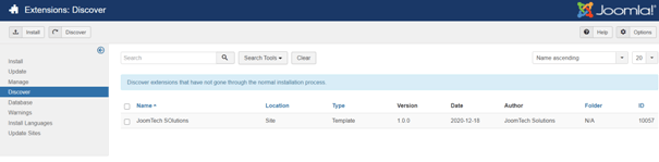 how to create template for joomla