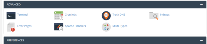 Advance-cpanel.png Advance cPanel